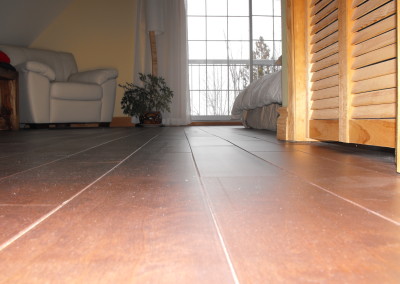 Plancher de bois franc